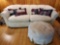 PalmTree Motif Couch with Ottoman