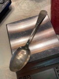 Large Sterling silver serving spoon
