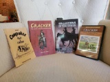 Famous Florida Cracker Book Grouping including Autographed DVD 