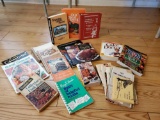Cookbook grouping including vintage and newer