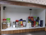 Cupboard Contents: Spices, Timer, Etc