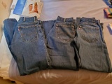 (3) Nice Pair LEVI JEANS, red tag, zip fly