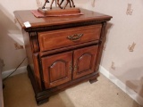1(of a pair) Bedside table, Korn Ind. Sumter Cabinet Co., S.C.