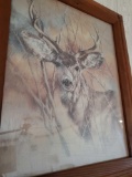 Vintage Deer Print 