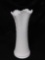 Westmoreland White Milk Glass Swung Vase