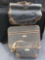 3 Pc Vintage Verdi Tweed Luggage Set