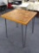 Cute Hairpin Leg, Interesting Nordic Style Wood Top Table