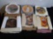 COLLECTION OF (6) NORMAN ROCKWELL KNOWLES 1970s - 1980 Christmas plates IN BOXES WITH PAPERS,