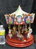 MUSICAL CAROUSEL / MERRY GO ROUND by JAIMY 17 INCHES TALL