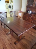 HITCHCOCK maple Tressel style dining kitchen table