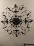 Large 3 Ft Diameter Metal Wall Accent