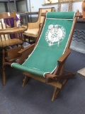 Boston Celtics beach chair, official NBA basketball folding chair