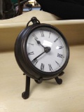 Pottery Barn Pocket-style Desk Clock on Stand