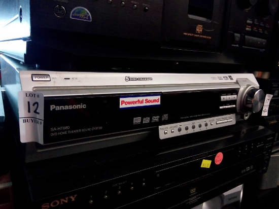Panasonic SA-HT680 DVD Home Theater sound system