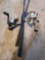 (2)ROD AND REELS- SHIMANO reels, Ugly Stick and