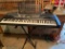 Yamaha PSR-GX76 Electric piano keyboard with adjustable stand