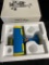 Dept 56 Original Snow Village Blue Airplane