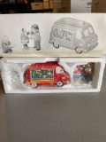 Teachers! Dept 56 Original Snow Village Check it Out Bookmobile