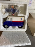 USPS! Dept 56 Original Snow Village Special Delivery Set of 2