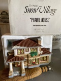 Large American Architecture Series Prairie House lighted village