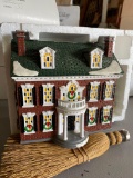 Dept 56 The Original Snow Village Federal House large ceramic brick illuminated house