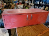 Red Shop Wall mount Cabinet, 34x14x11.5