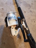 ROD AND REEL- Tidewater /Shakespeare and Zebco SW80