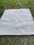 Tight pile large area rug