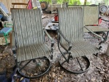 (2) Strong but lightweight rocking Patio chairs