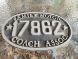 Motor Coach Tag