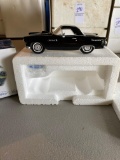 1955 Ford Thunderbird with sign Dept 56 The Original Snow Village