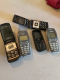 Lot of 5 Cell Phones