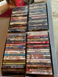 Huge lot of 80 DVDS all in cases ready to go