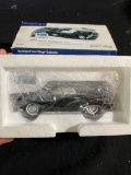 Dept 56 Original Snow Village 1955 Ford Thunderbird with sign