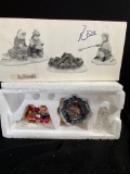 Dept 56 Original Snow Village Marshmallow roast 3 piece set