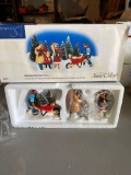 Colorful Dept 56 Original Snow Village Christmas Visit to the Florist