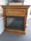 GRAND LOOKING BRIGHT WOOD ELECTRIC FIREPLACE