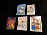(5) Funny Vintage Style Magnets