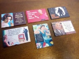 (6) Funny Vintage Style Magnets