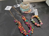 NEW TAGGED WORLD FINDS Boutique jewelry, rainbow, colorful