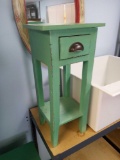 CUTE MINT GREEN ACCENT TABLE WITH DRAWER
