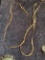 Long 28 inch 14k Gold Italy herringbone necklace
