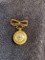 Cute DeVille 17 jewel pendant watch on 1/20 12k gold filled pin