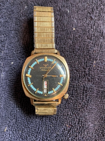 Rare vintage Wittnauer Automatic 10k gold filled bezel