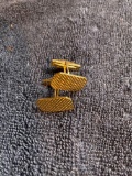 Elegant 14k gold Cufflinks