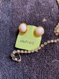 Signed Napier Earrings