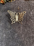 Beautiful large signed Beau Sterling Butterfly pin