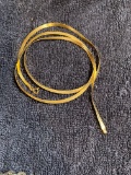 Beautiful 14k Gold Italy Herringbone necklace