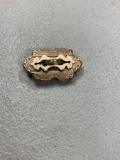 Gorgeous ornate antique gold pin