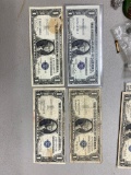 4 1935 Silver Certificates $1